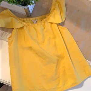 J Crew Off-Shoulder Top